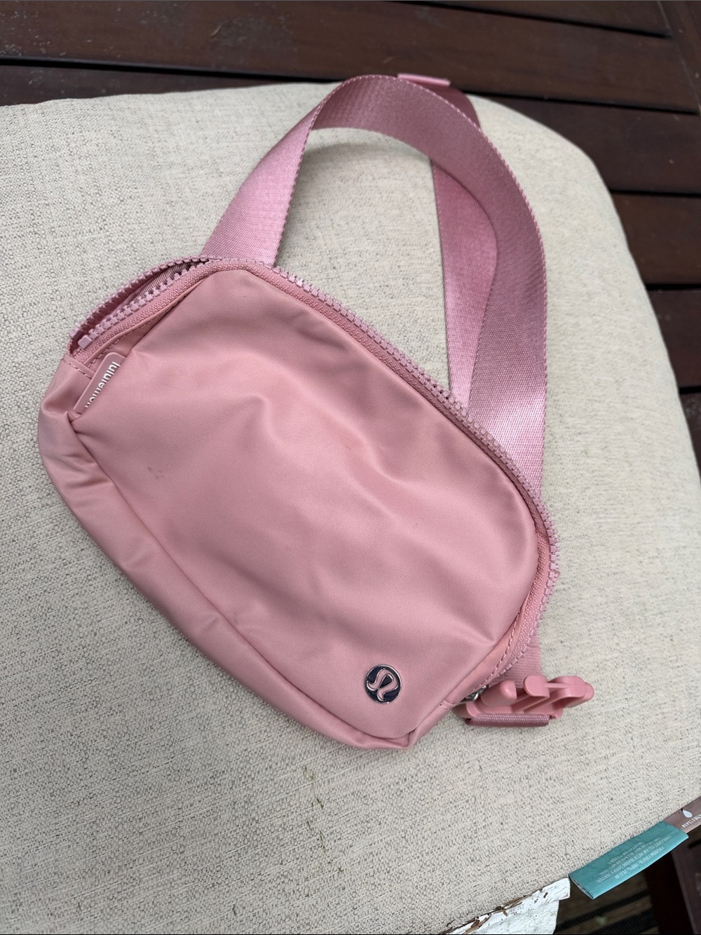 lululemon athletica Dusty Pink Crossbody Belt Bag